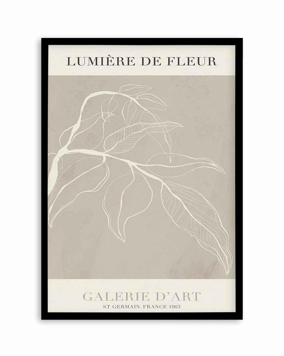 Lumiere De Fleur I Art Print