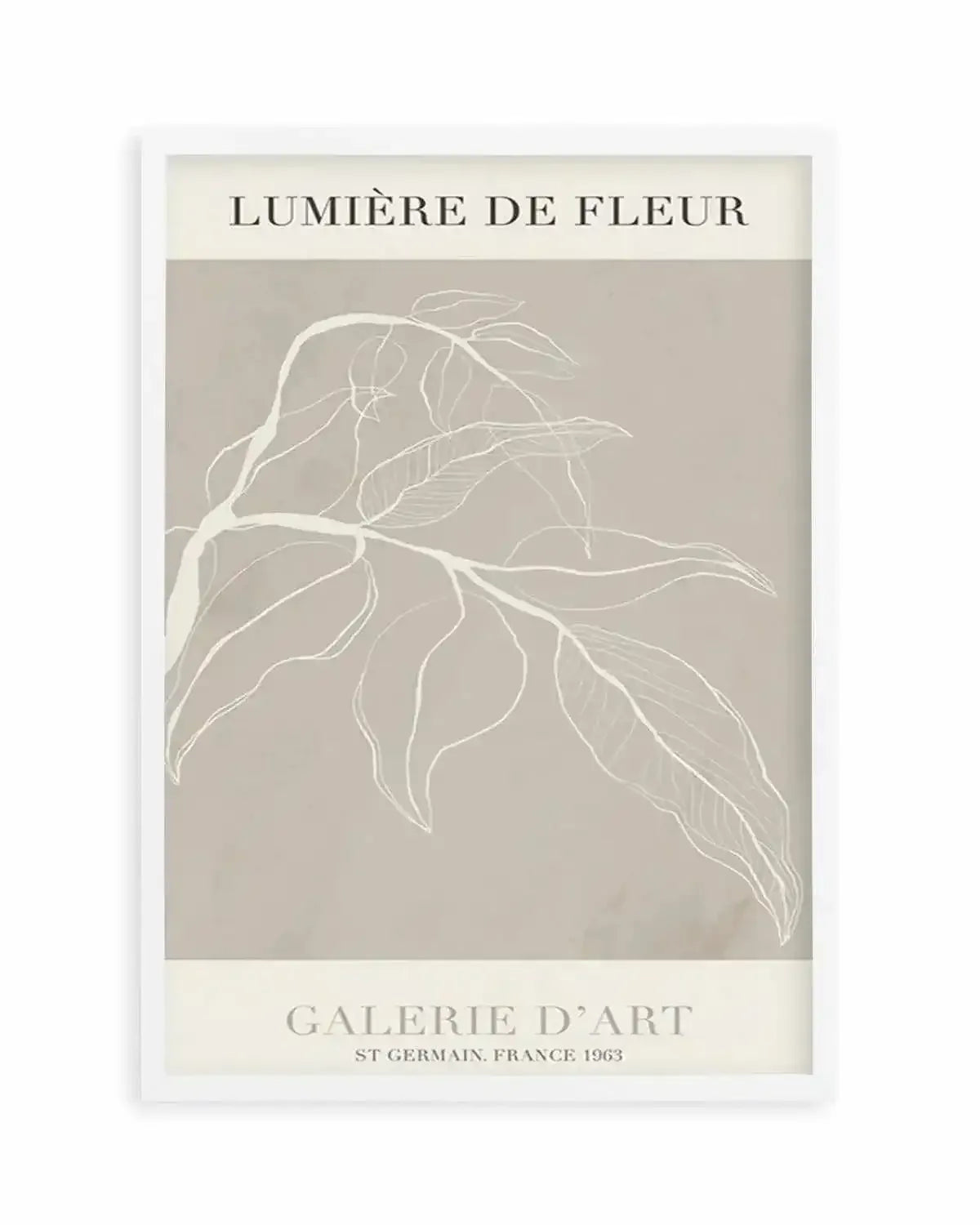 Lumiere De Fleur I Art Print from Olive et Oriel where you can shop wallpaper and artworks online