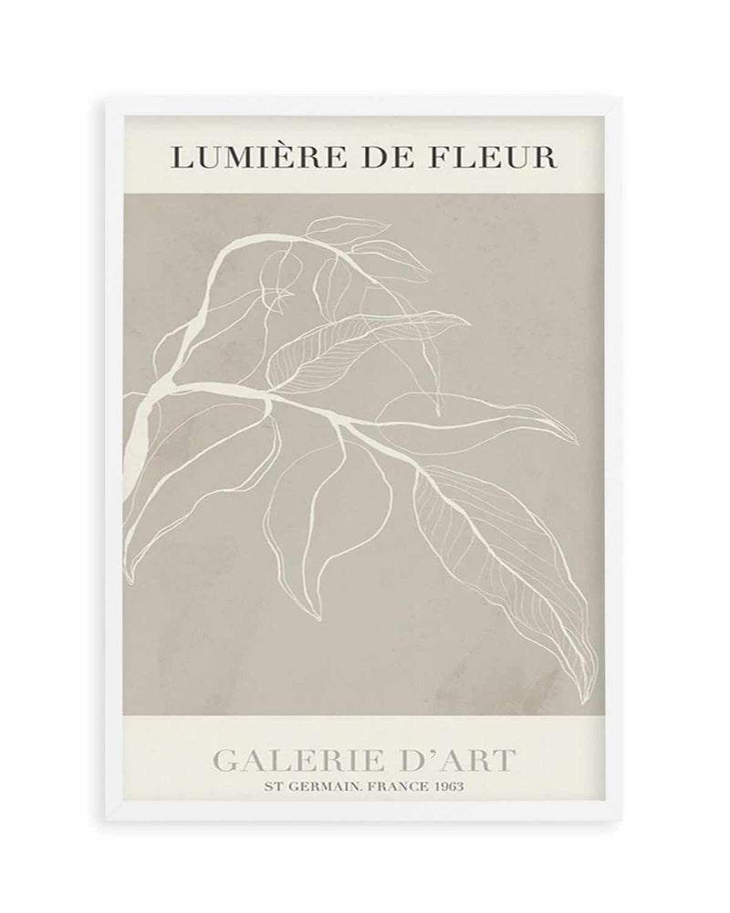 Lumiere De Fleur I Art Print