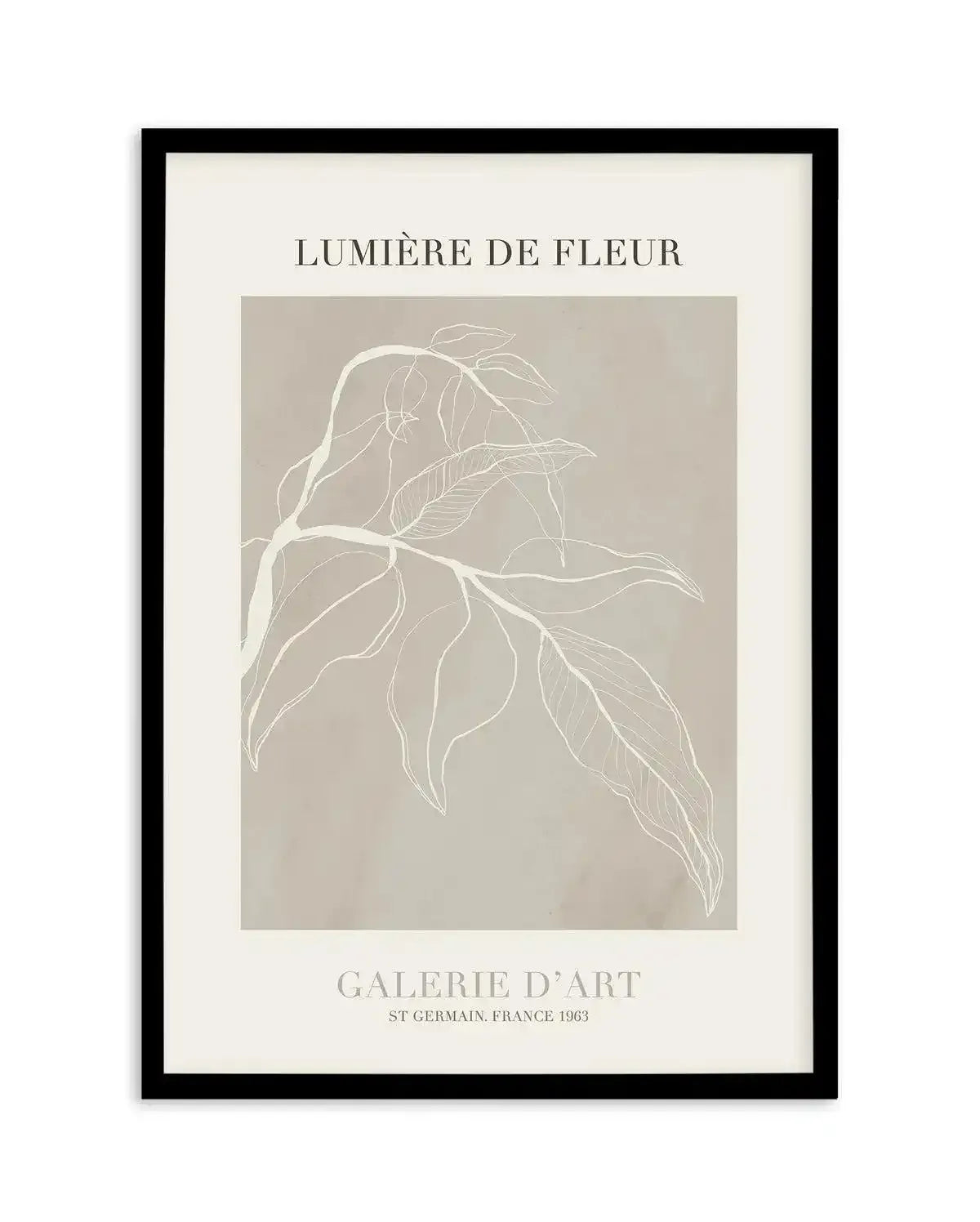 Lumiere De Fleur I Art Print-PRINT-Olive et Oriel-Olive et Oriel-A5 | 5.8" x 8.3" | 14.8 x 21cm-Black-With White Border-Buy-Australian-Art-Prints-Online-with-Olive-et-Oriel-Your-Artwork-Specialists-Austrailia-Decorate-With-Coastal-Photo-Wall-Art-Prints-From-Our-Beach-House-Artwork-Collection-Fine-Poster-and-Framed-Artwork