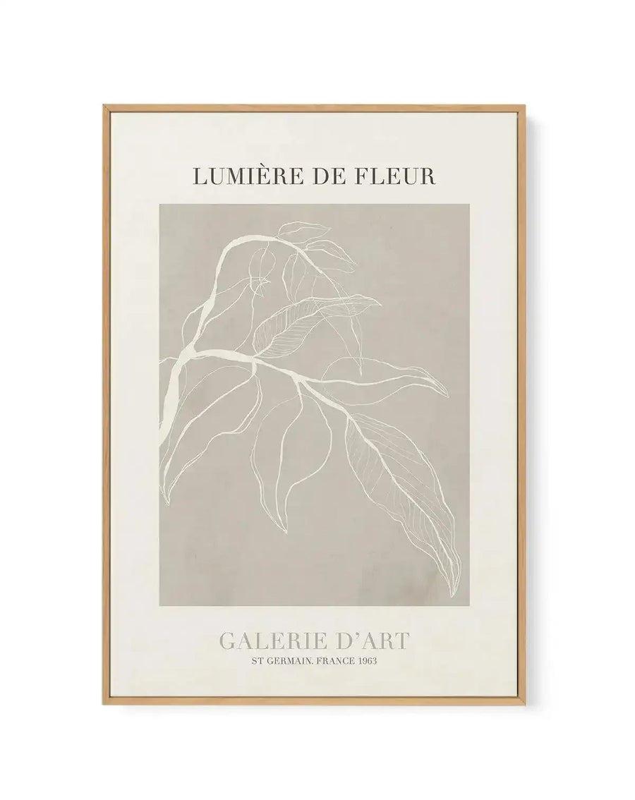 Lumiere De Fleur I | Framed Canvas-CANVAS-You can shop wall art online with Olive et Oriel for everything from abstract art to fun kids wall art. Our beautiful modern art prints and canvas art are available from large canvas prints to wall art paintings and our proudly Australian artwork collection offers only the highest quality framed large wall art and canvas art Australia - You can buy fashion photography prints or Hampton print posters and paintings on canvas from Olive et Oriel and have th
