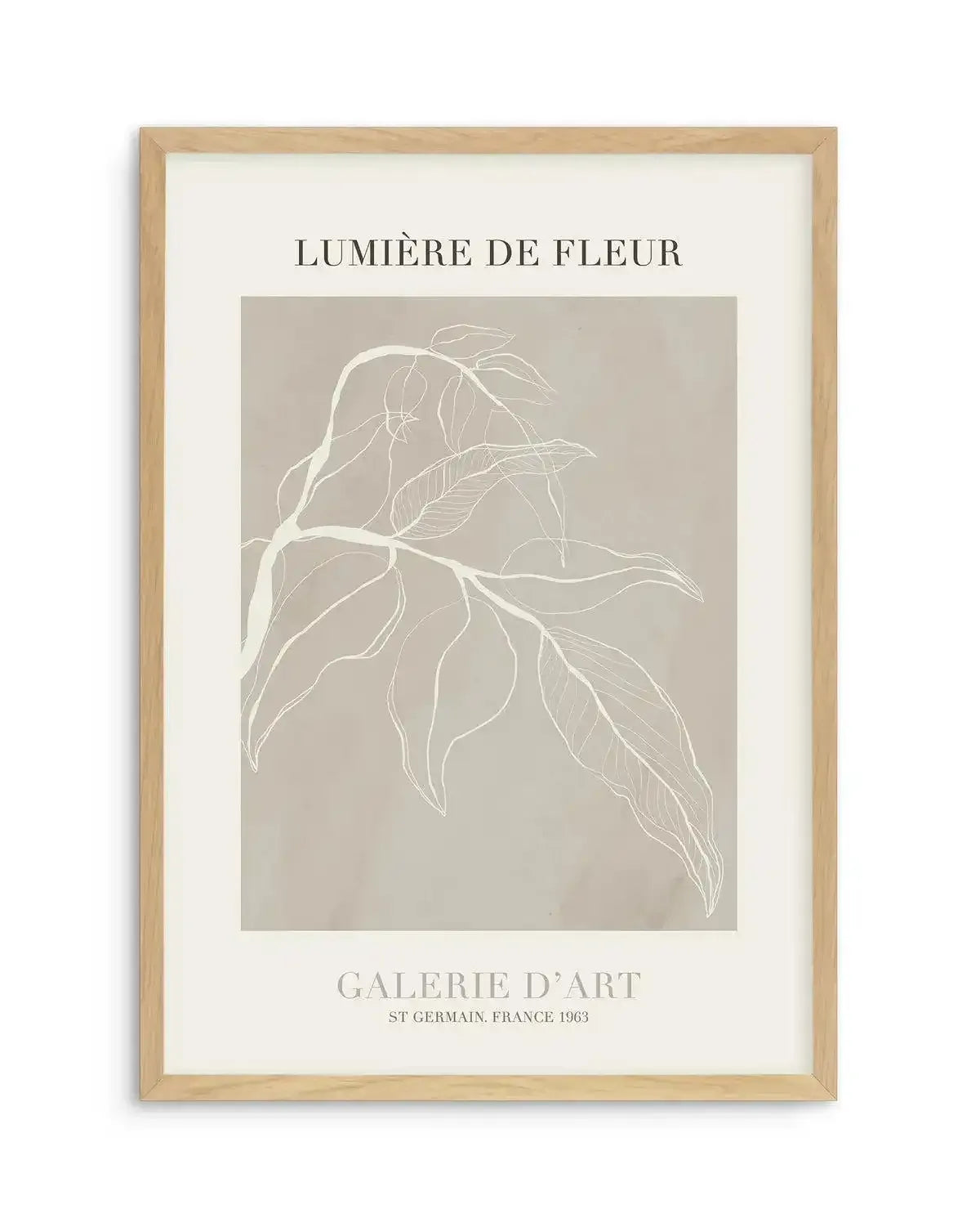 Lumiere De Fleur I Art Print-PRINT-Olive et Oriel-Olive et Oriel-A5 | 5.8" x 8.3" | 14.8 x 21cm-Oak-With White Border-Buy-Australian-Art-Prints-Online-with-Olive-et-Oriel-Your-Artwork-Specialists-Austrailia-Decorate-With-Coastal-Photo-Wall-Art-Prints-From-Our-Beach-House-Artwork-Collection-Fine-Poster-and-Framed-Artwork