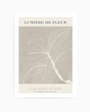 Lumiere De Fleur II Art Print from Olive et Oriel where you can shop wallpaper and artworks online