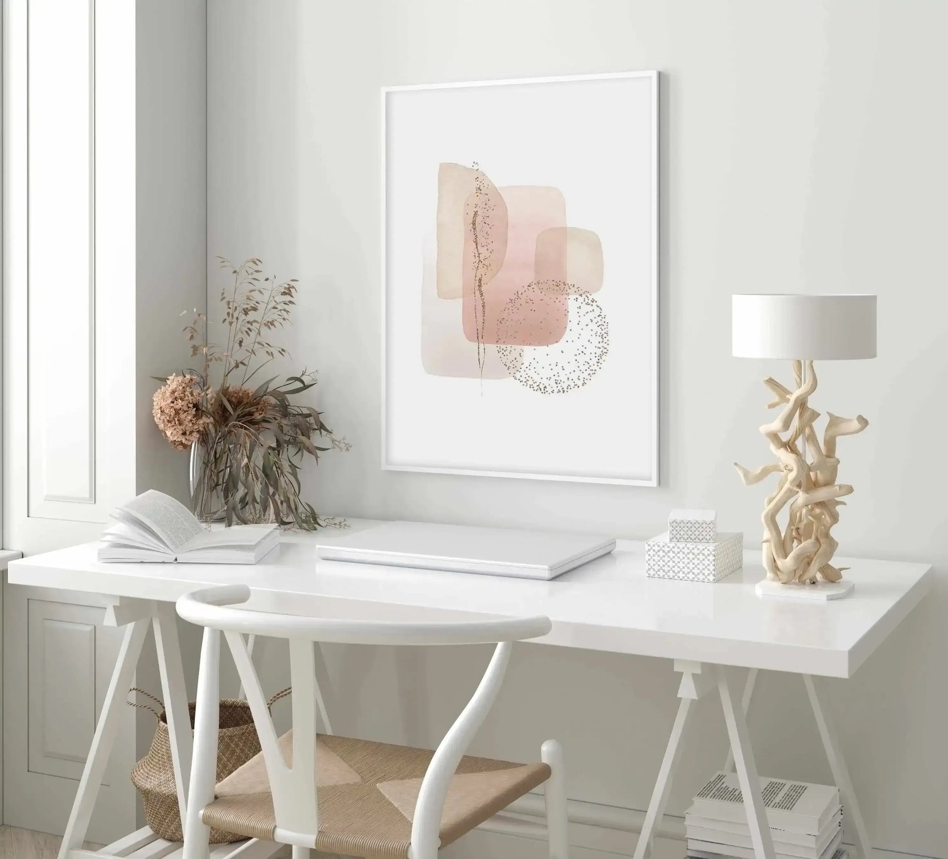 Lumiere Naturelle II Art Print-Buy-Bohemian-Wall-Art-Print-And-Boho-Pictures-from-Olive-et-Oriel-Bohemian-Wall-Art-Print-And-Boho-Pictures-And-Also-Boho-Abstract-Art-Paintings-On-Canvas-For-A-Girls-Bedroom-Wall-Decor-Collection-of-Boho-Style-Feminine-Art-Poster-and-Framed-Artwork-Update-Your-Home-Decorating-Style-With-These-Beautiful-Wall-Art-Prints-Australia