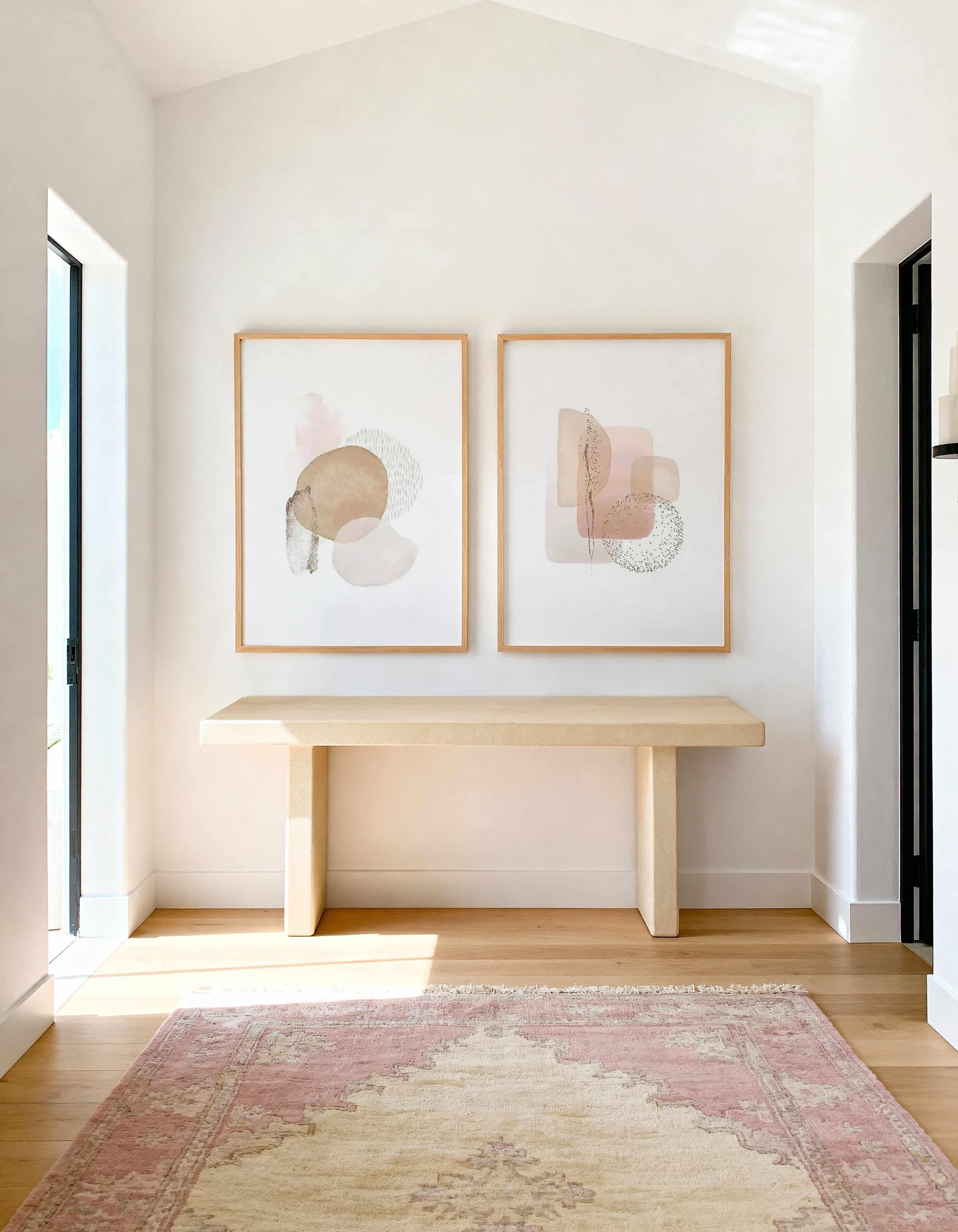 Lumiere Naturelle II & III Art Print Set of 2 | Matching Wall Art from Olive et Oriel where you can shop wallpaper and artworks online