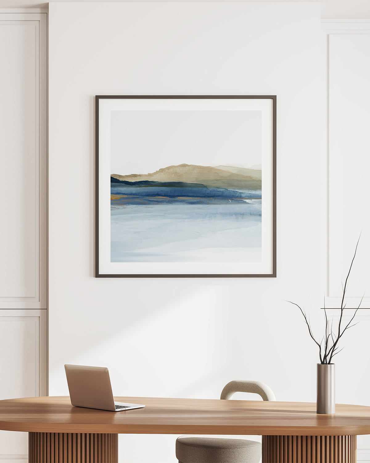 Luminosity Left SQ Art Print