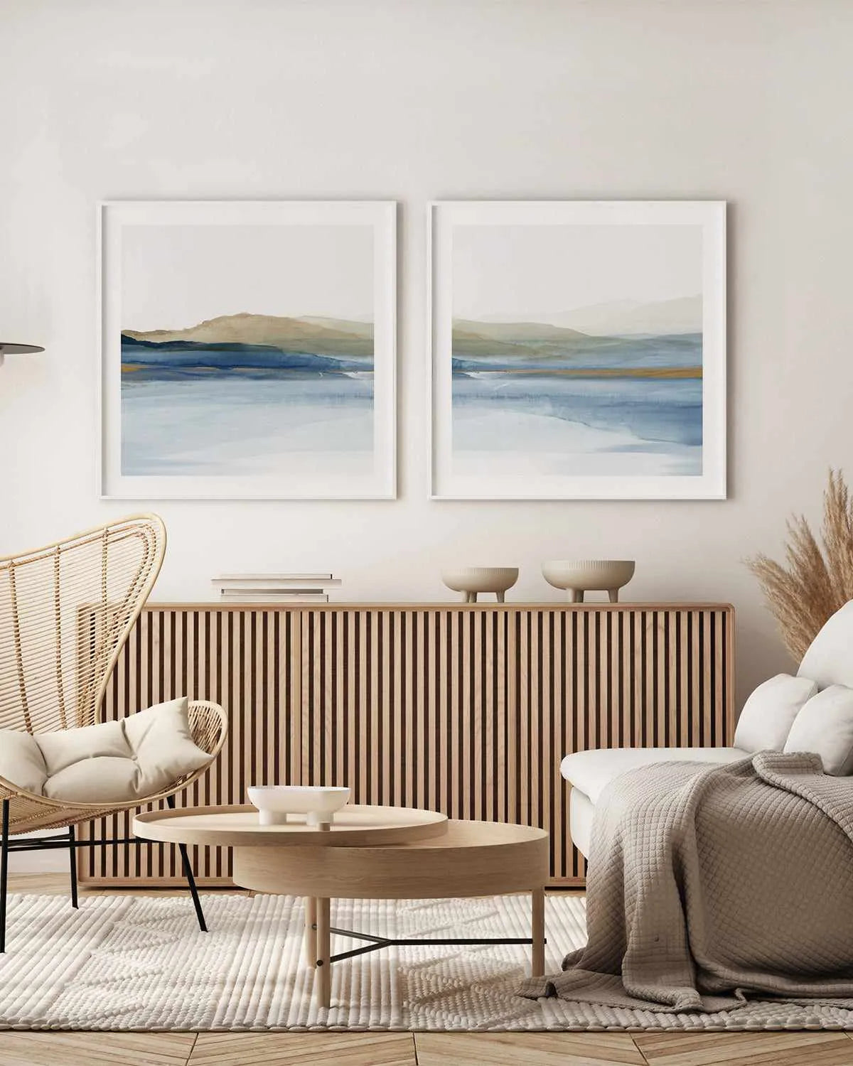 Luminosity Left SQ Art Print from Olive et Oriel where you can shop wallpaper and artworks online