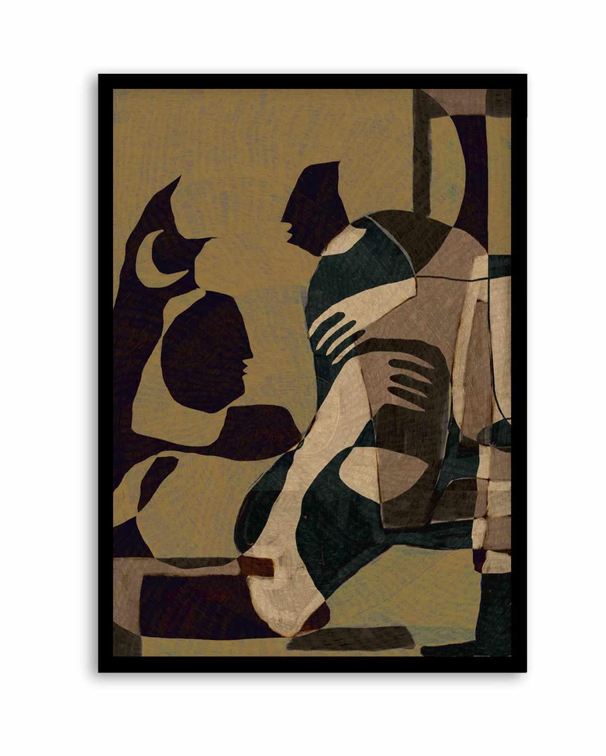 Lunar Reach I by Shatha Al Dafai | Art Print from Olive et Oriel where you can shop wallpaper and artworks online