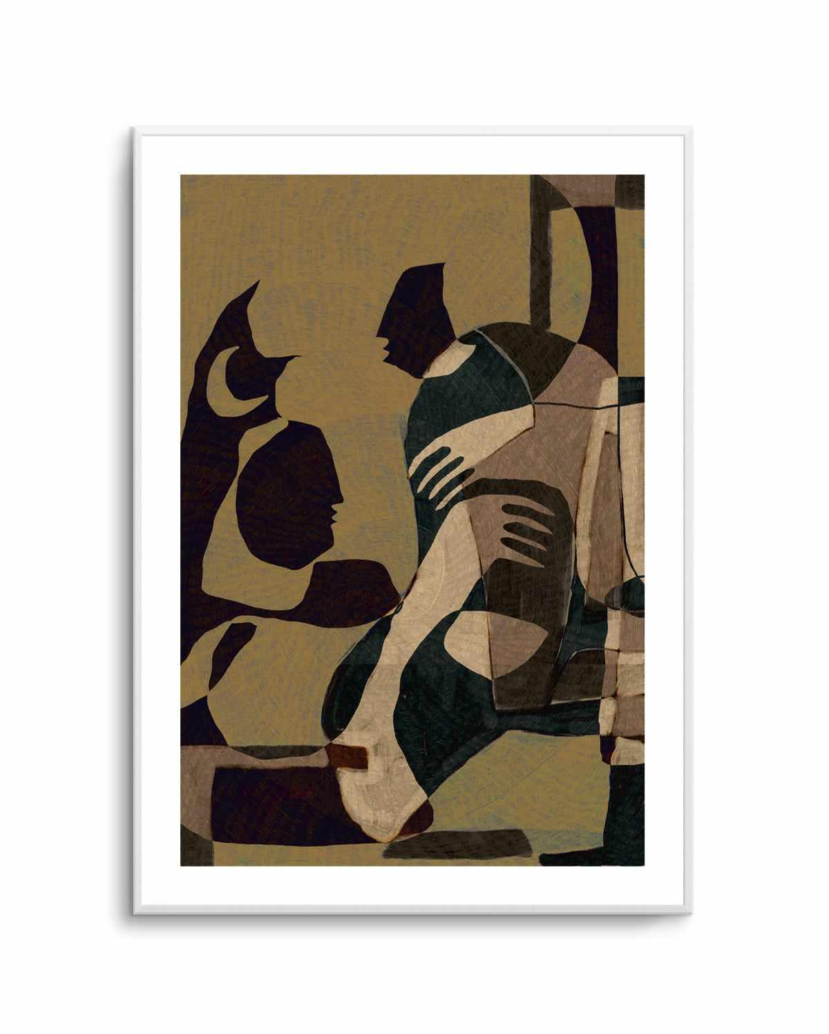 Lunar Reach I by Shatha Al Dafai | Art Print from Olive et Oriel where you can shop wallpaper and artworks online