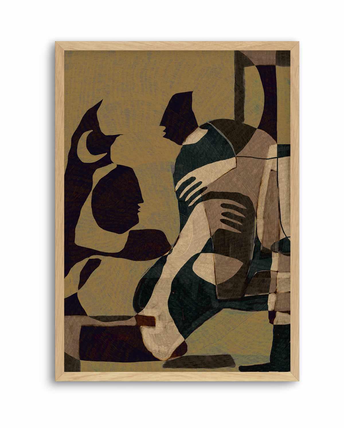 Lunar Reach I by Shatha Al Dafai | Art Print from Olive et Oriel where you can shop wallpaper and artworks online