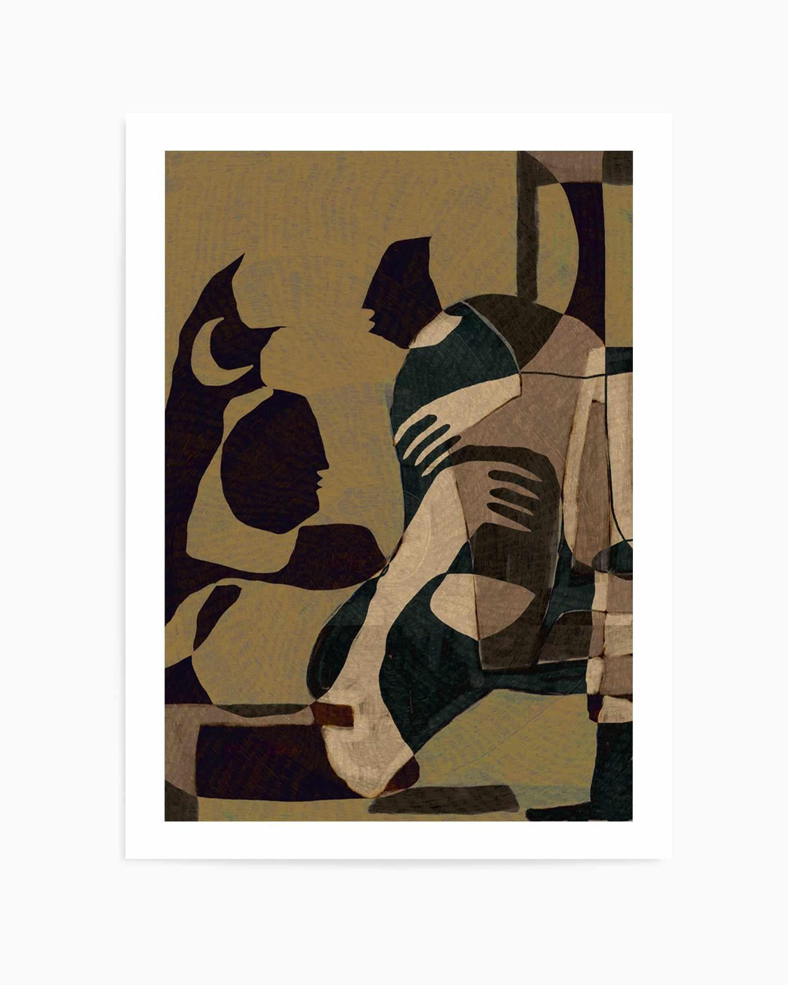 Lunar Reach I by Shatha Al Dafai | Art Print from Olive et Oriel where you can shop wallpaper and artworks online