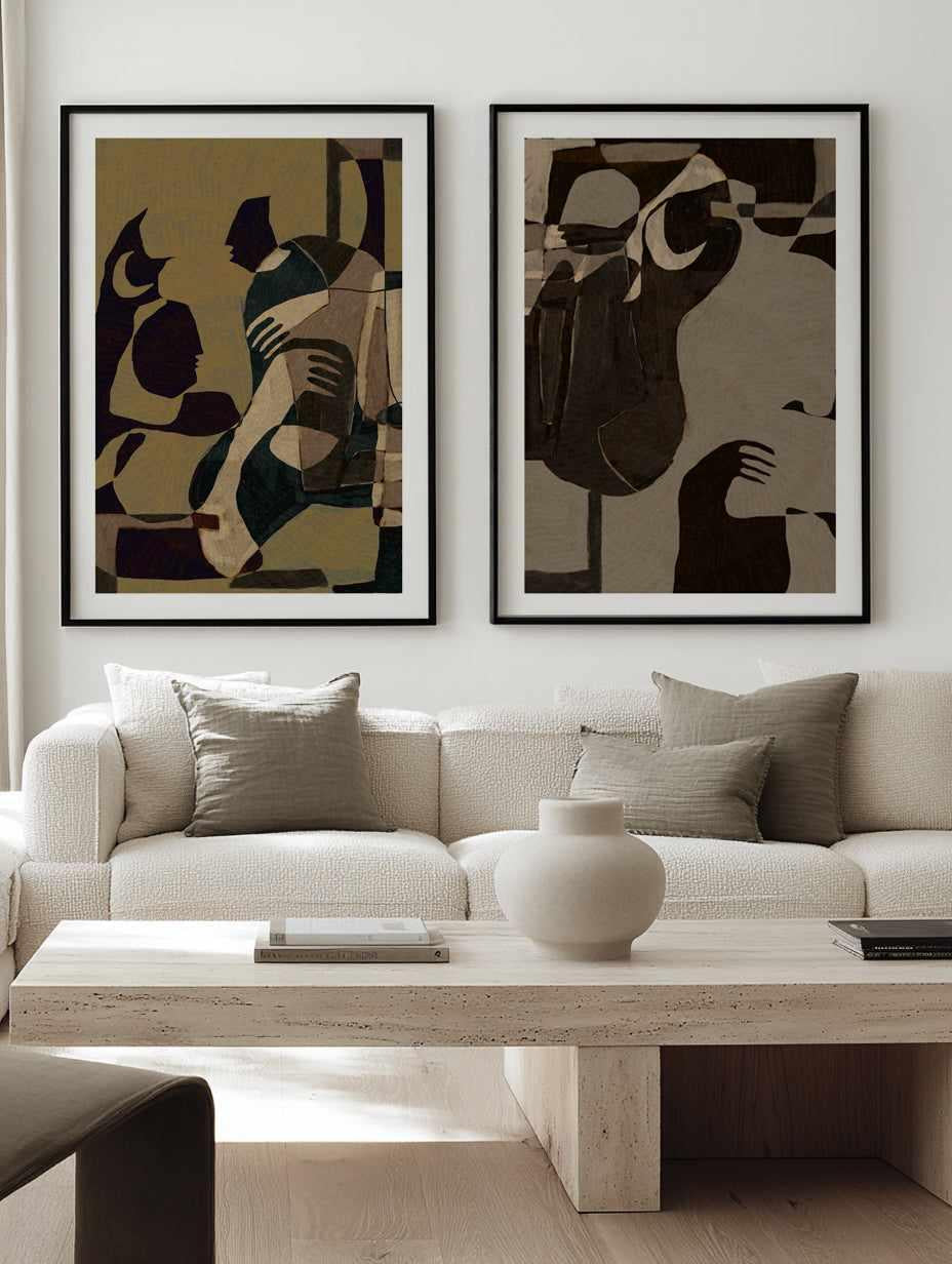 Lunar Reach I by Shatha Al Dafai | Art Print from Olive et Oriel where you can shop wallpaper and artworks online