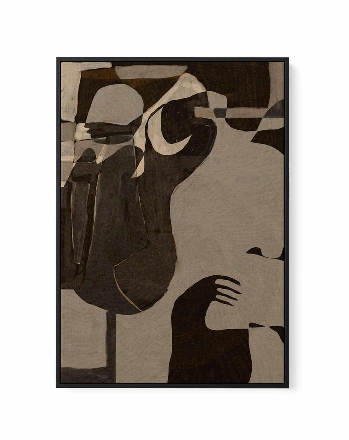 Lunar Reach II by Shatha Al Dafai | Framed Canvas Art Print from Olive et Oriel where you can shop wallpaper and artworks online
