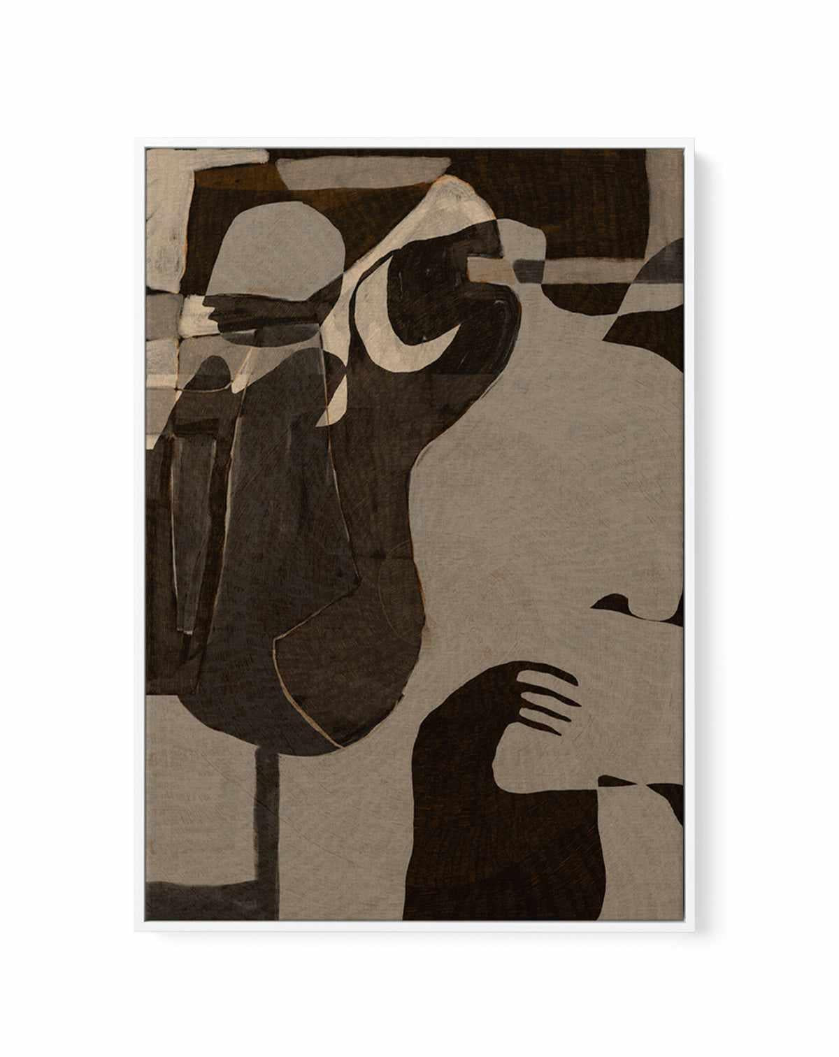 Lunar Reach II by Shatha Al Dafai | Framed Canvas Art Print from Olive et Oriel where you can shop wallpaper and artworks online