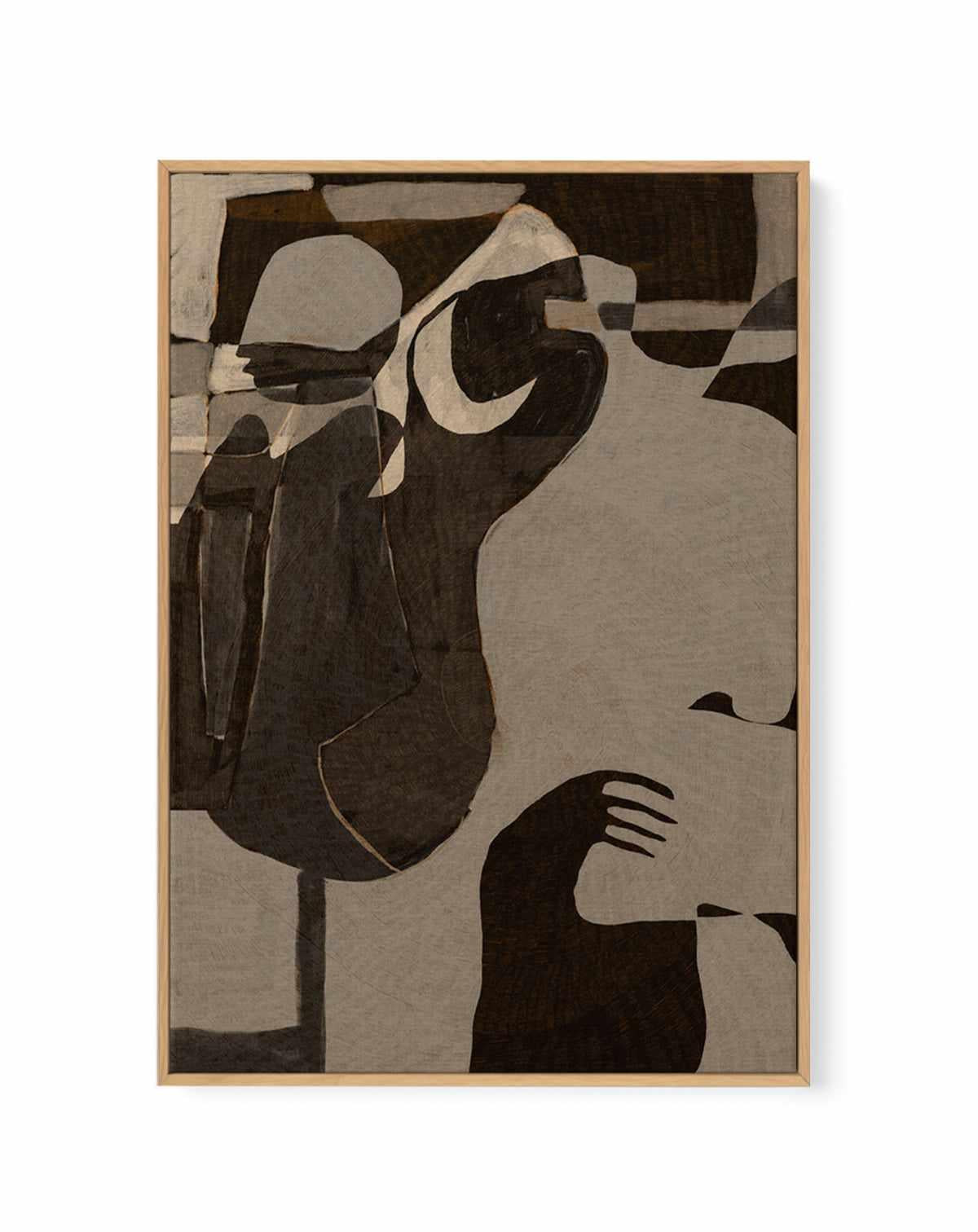 Lunar Reach II by Shatha Al Dafai | Framed Canvas Art Print from Olive et Oriel where you can shop wallpaper and artworks online