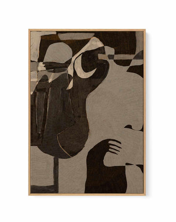 Lunar Reach II by Shatha Al Dafai | Framed Canvas Art Print from Olive et Oriel where you can shop wallpaper and artworks online