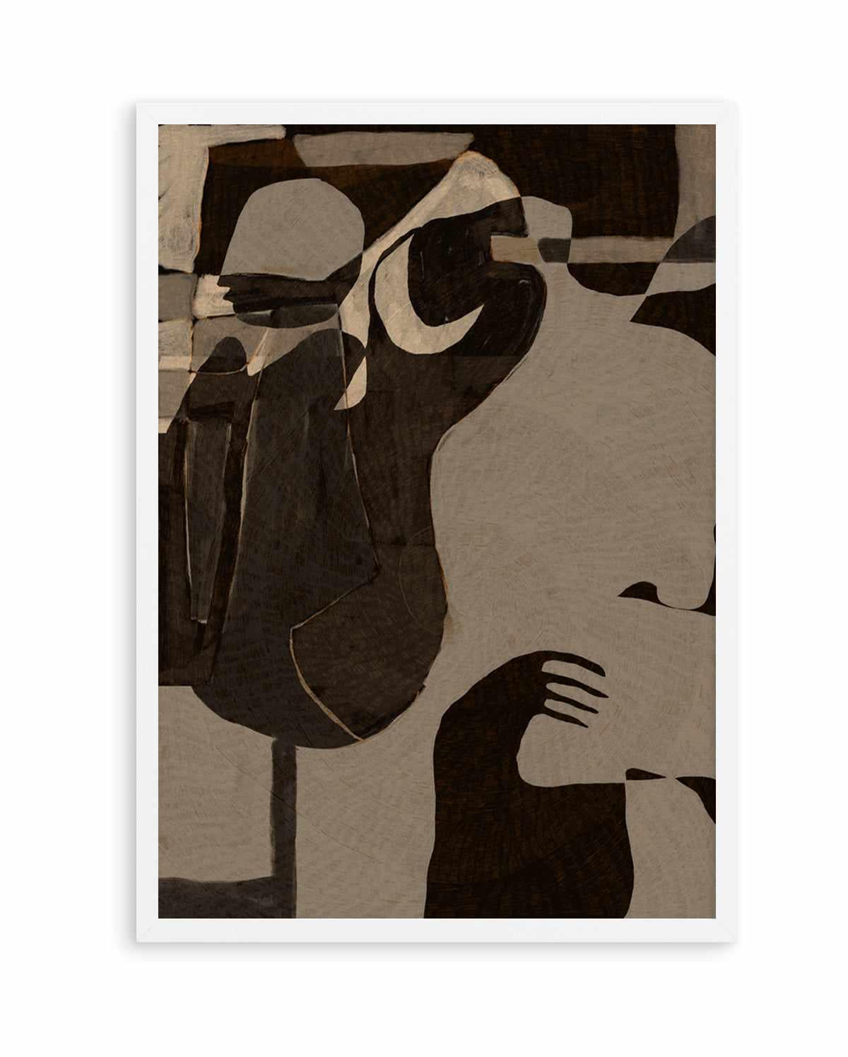 Lunar Reach II by Shatha Al Dafai | Art Print from Olive et Oriel where you can shop wallpaper and artworks online