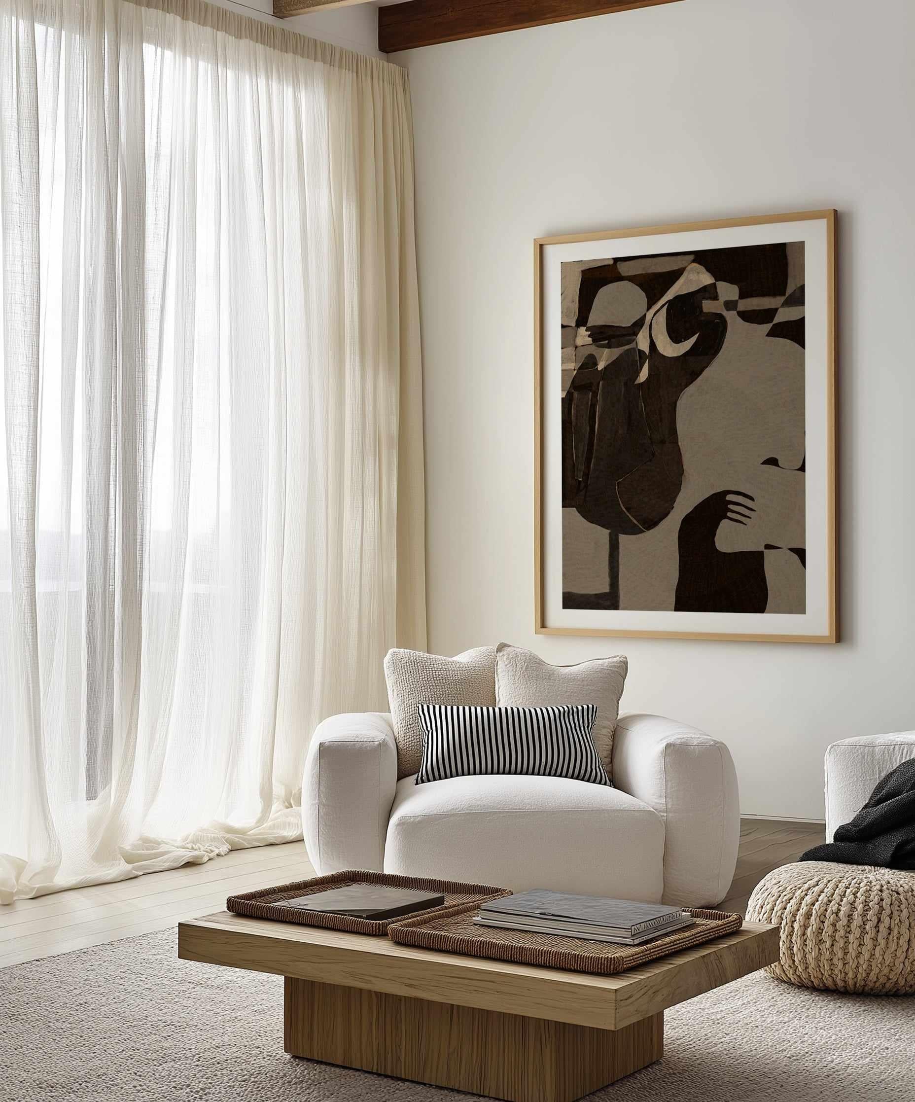 Lunar Reach II by Shatha Al Dafai | Art Print from Olive et Oriel where you can shop wallpaper and artworks online