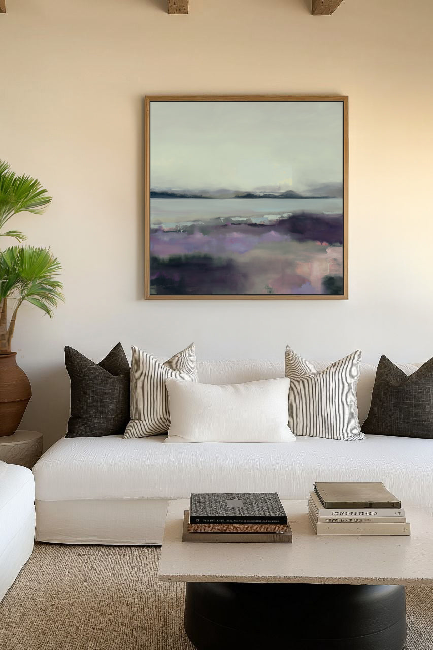 Lupine | Framed Canvas Art Print