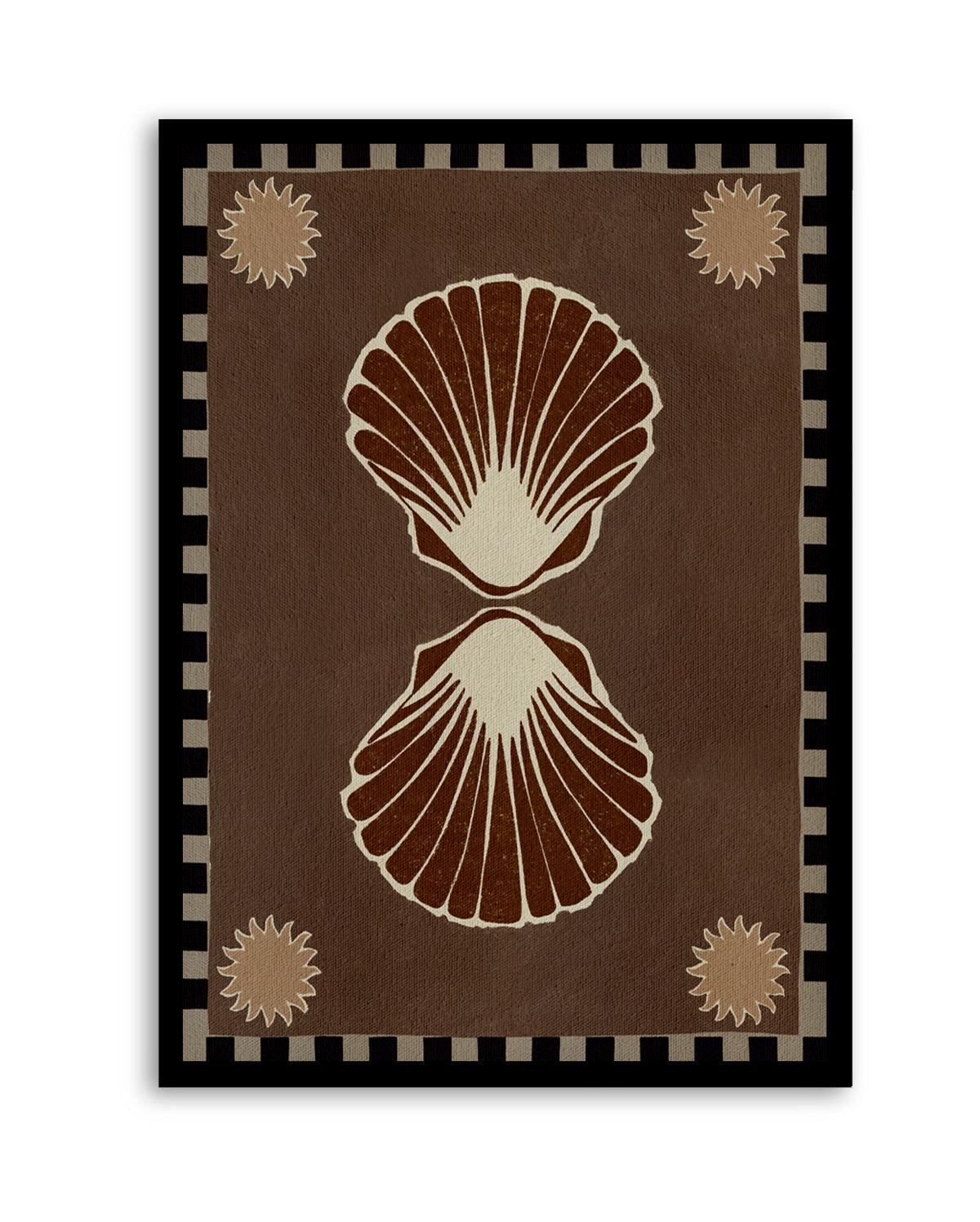 Shell by Shatha Al Dafai | Art Print from Olive et Oriel where you can shop wallpaper and artworks online