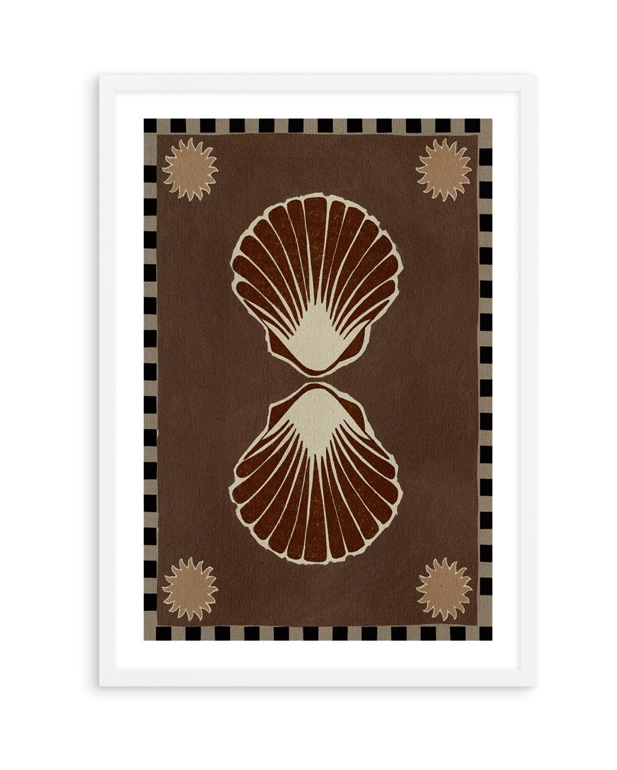 Shell by Shatha Al Dafai | Art Print from Olive et Oriel where you can shop wallpaper and artworks online