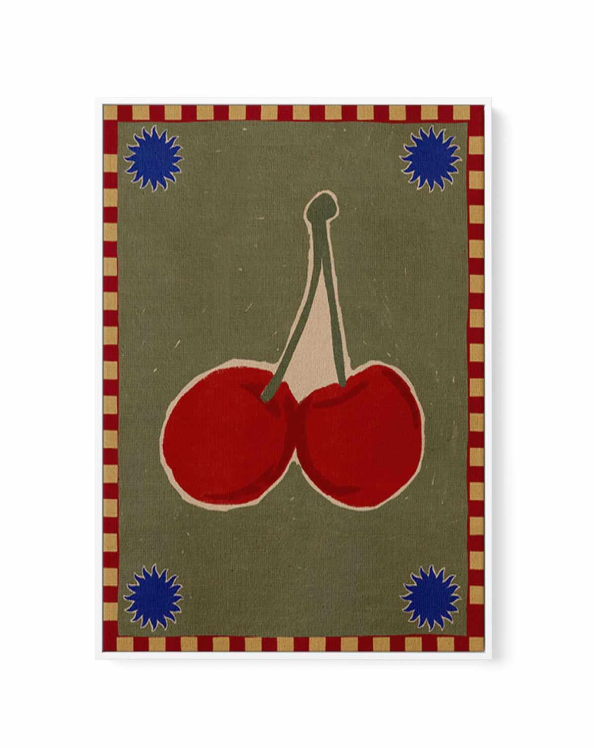 Lush Duo 1 by Shatha Al Dafai | Framed Canvas Art Print from Olive et Oriel where you can shop wallpaper and artworks online