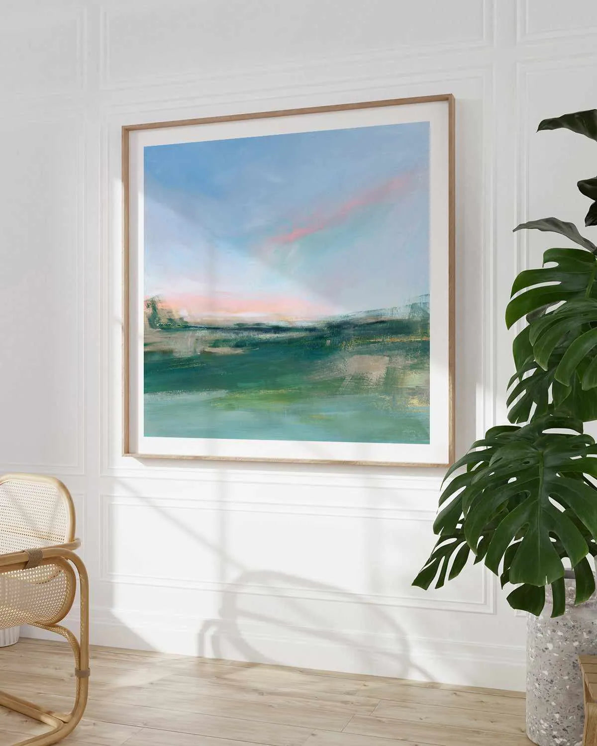 Lush Oasis Art Print from Olive et Oriel where you can shop wallpaper and artworks online