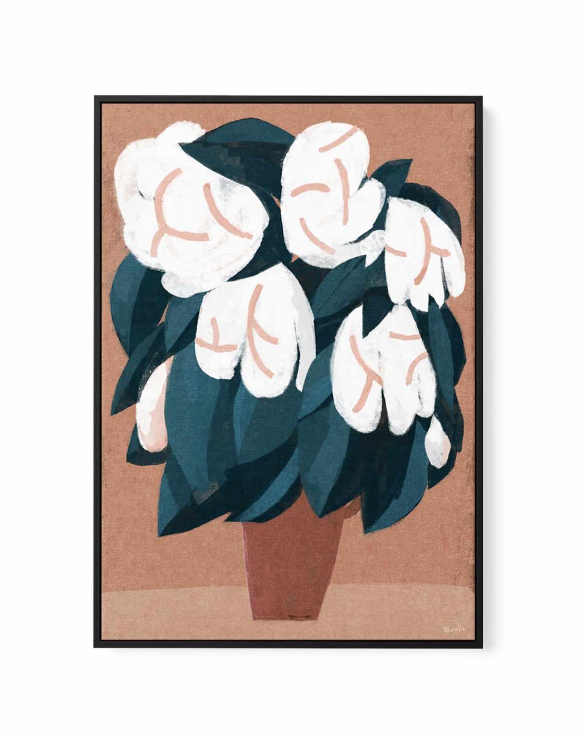 Lush Plant by Marco Marella | Framed Canvas Art Print from Olive et Oriel where you can shop wallpaper and artworks online