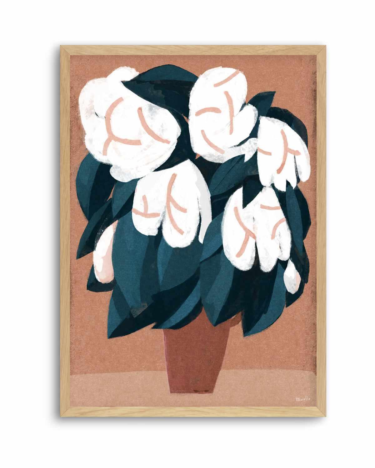 Lush Plant by Marco Marella | Art Print from Olive et Oriel where you can shop wallpaper and artworks online