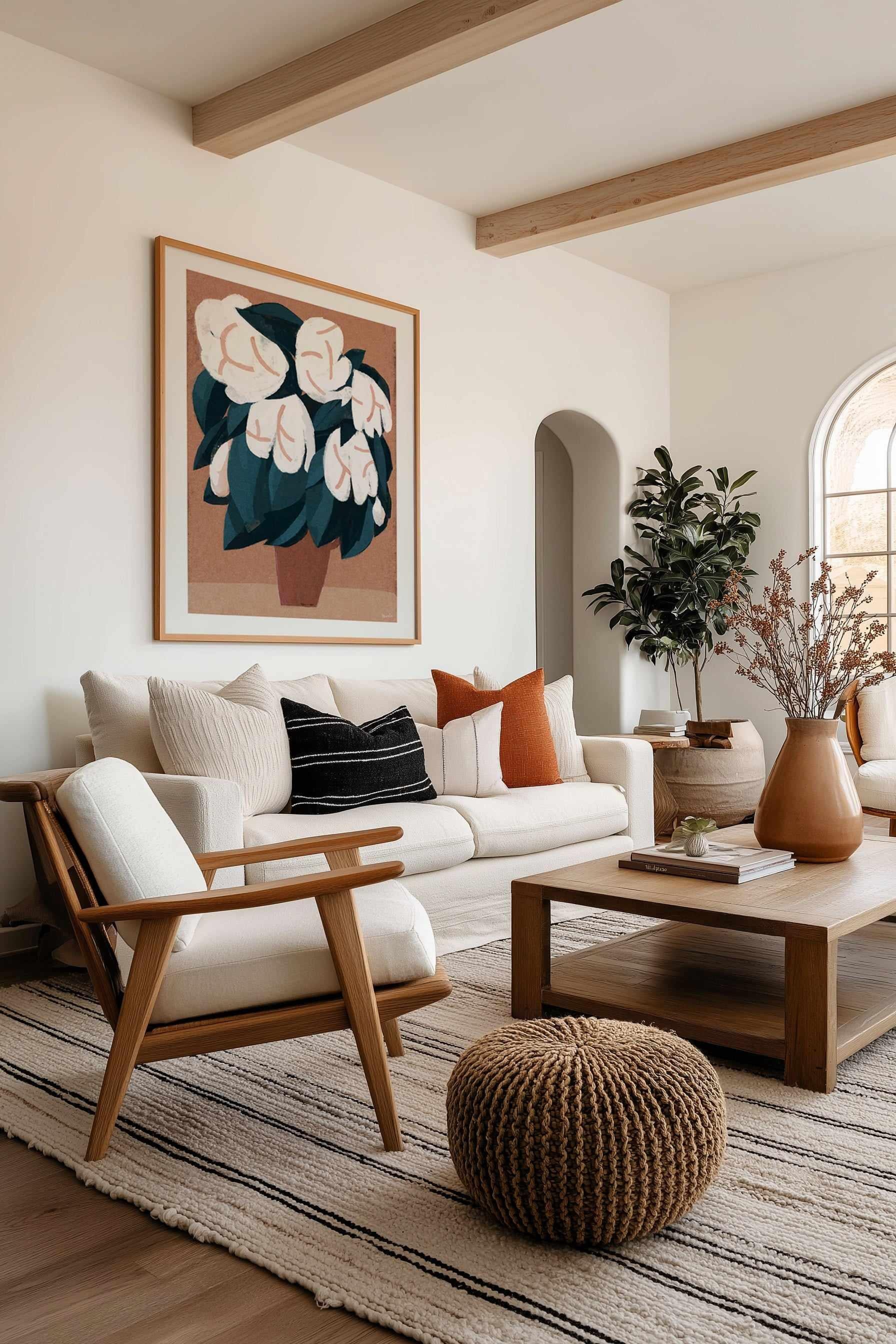 Lush Plant by Marco Marella | Art Print from Olive et Oriel where you can shop wallpaper and artworks online