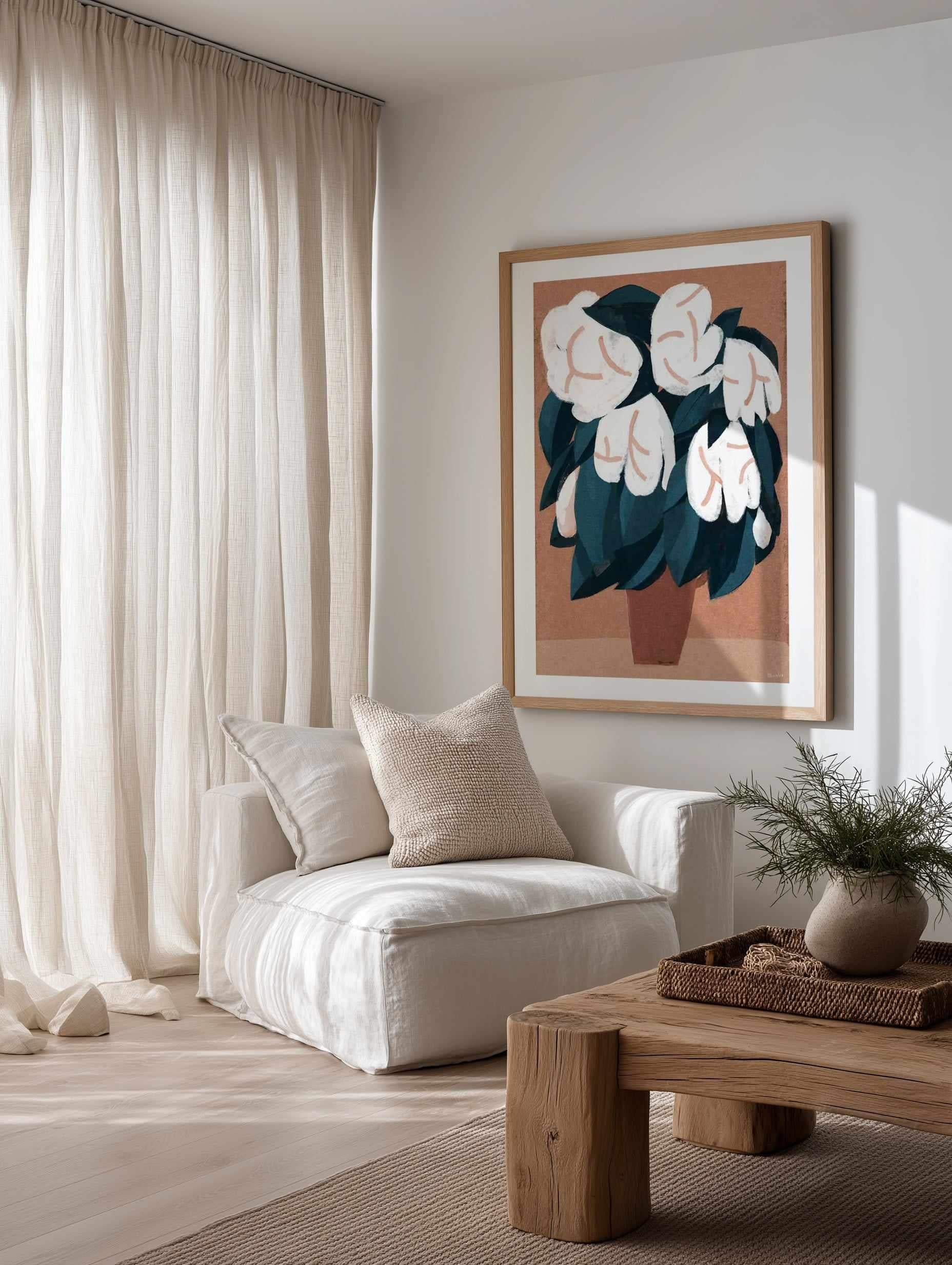 Lush Plant by Marco Marella | Art Print from Olive et Oriel where you can shop wallpaper and artworks online