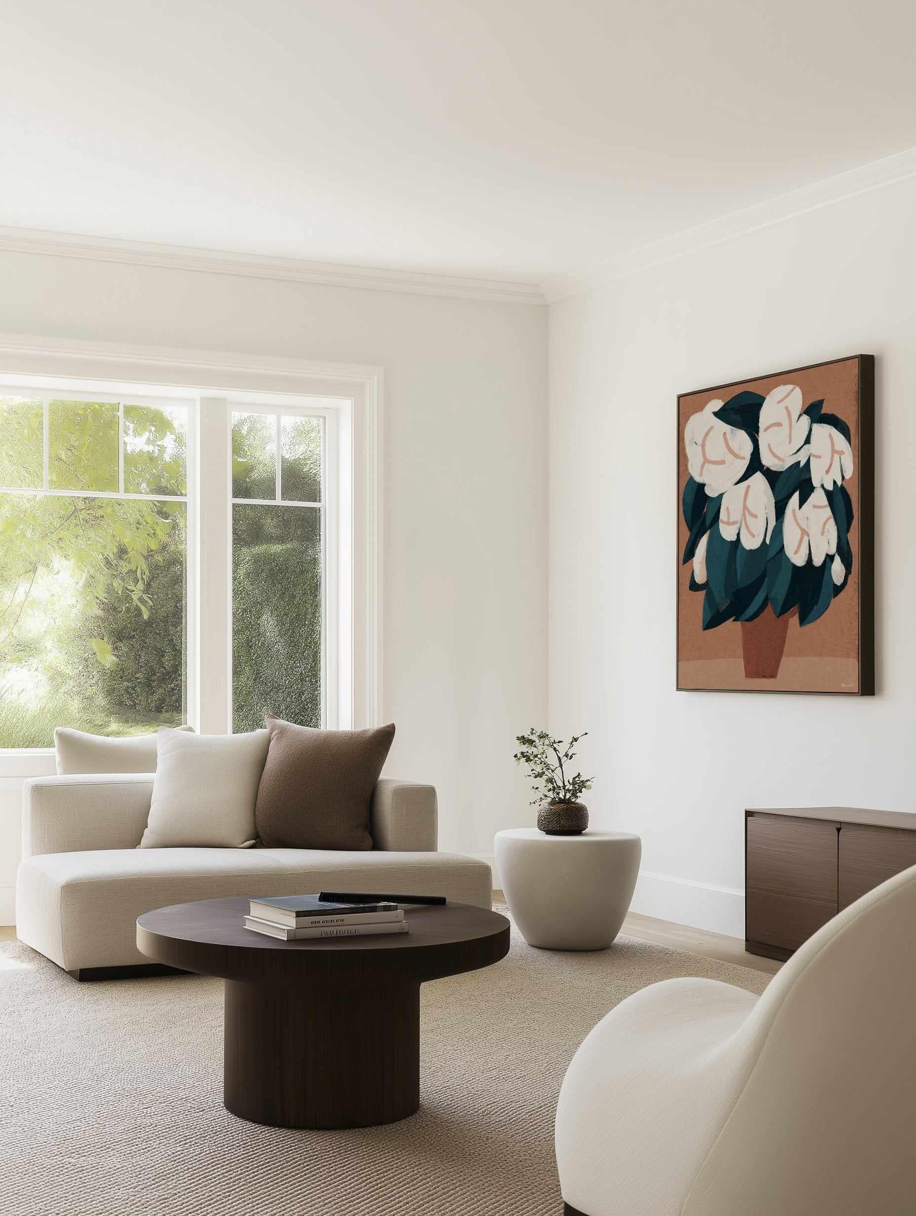 Lush Plant by Marco Marella | Framed Canvas Art Print from Olive et Oriel where you can shop wallpaper and artworks online