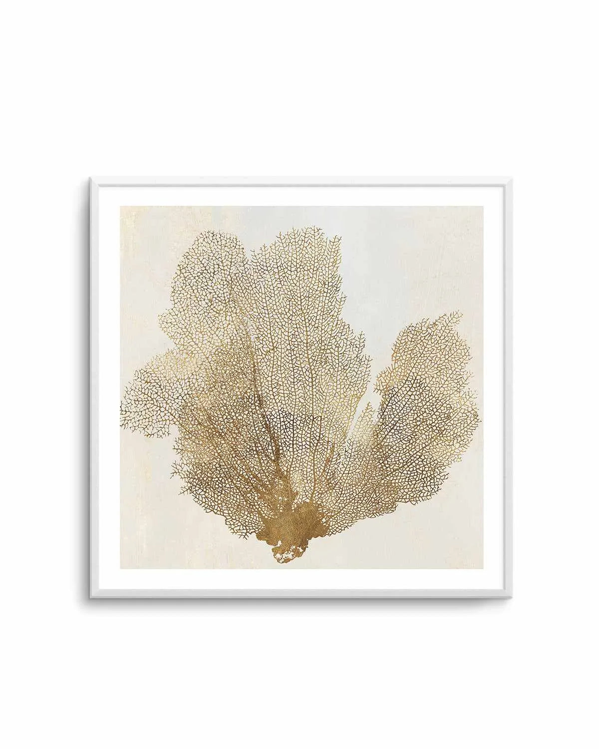 Luxe Coral I Art Print from Olive et Oriel where you can shop wallpaper and artworks online