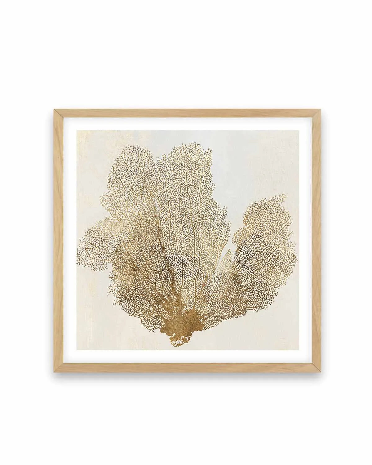 Luxe Coral I Art Print from Olive et Oriel where you can shop wallpaper and artworks online