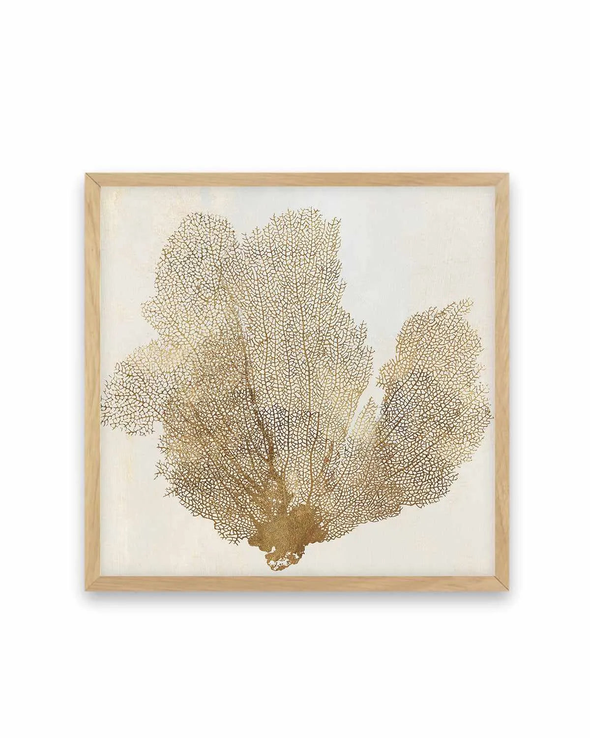 Luxe Coral I Art Print from Olive et Oriel where you can shop wallpaper and artworks online