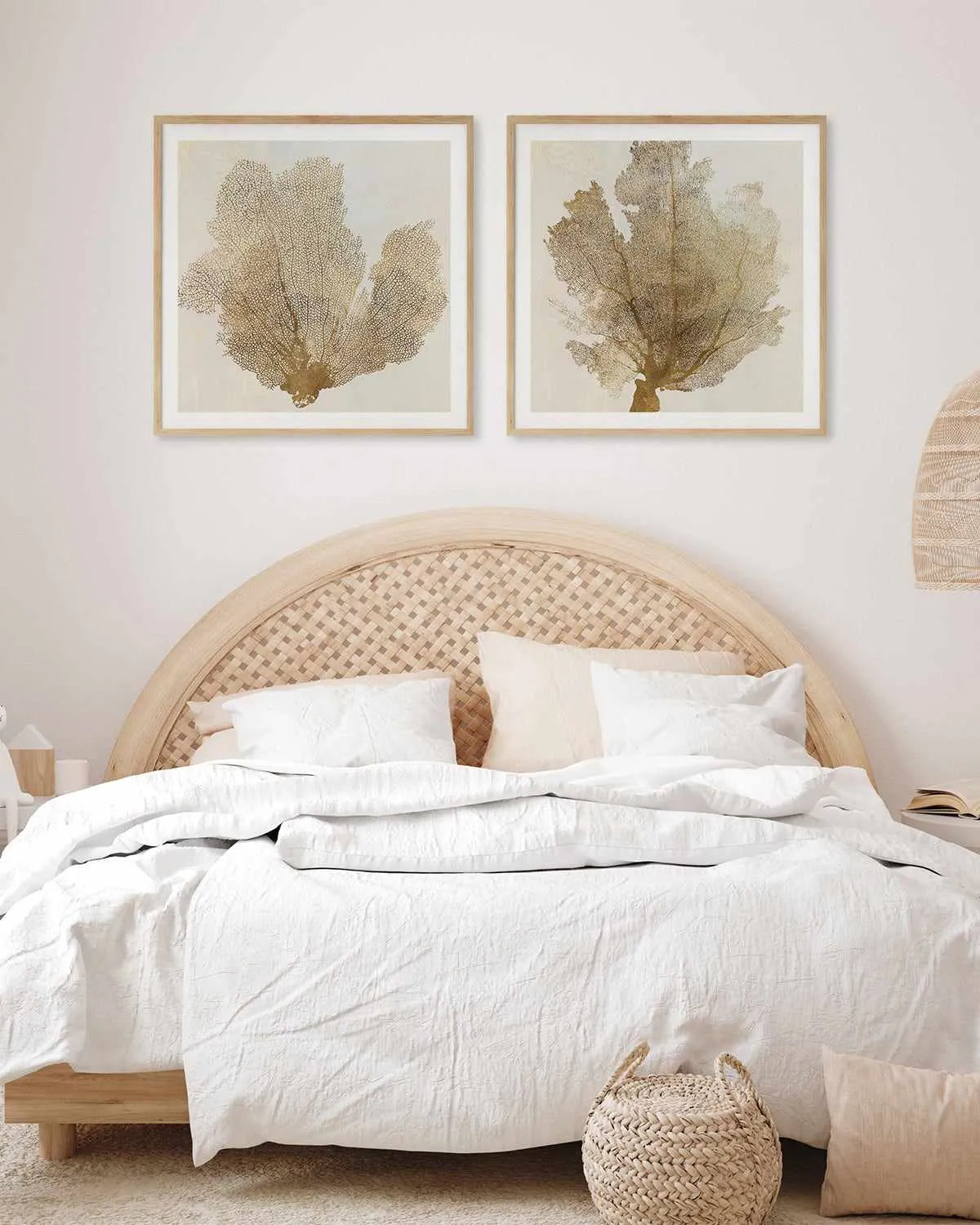 Luxe Coral II Art Print from Olive et Oriel where you can shop wallpaper and artworks online