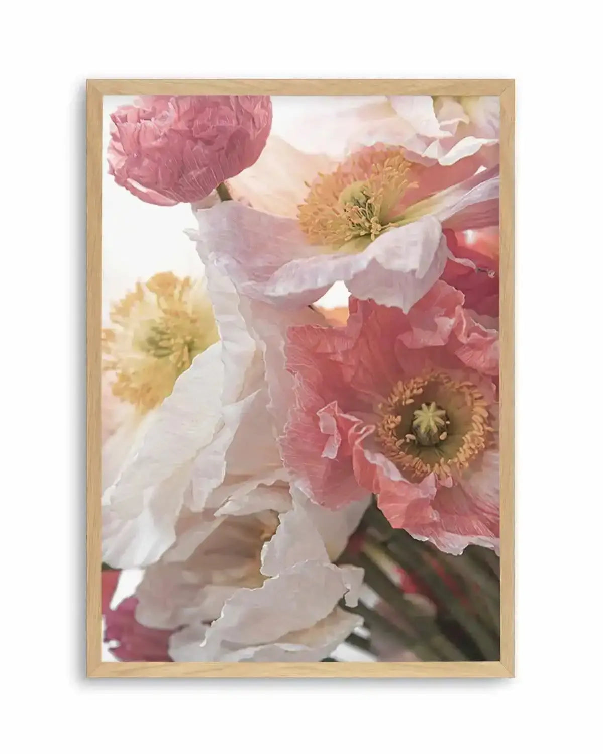 Luxe Poppy II Art Print from Olive et Oriel where you can shop wallpaper and artworks online