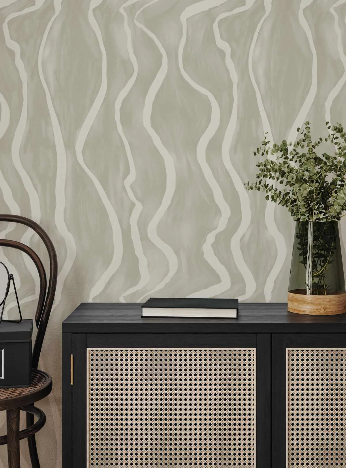 Luxe Stripe in Khaki Wallpaper-Wallpaper-Buy Kids Removable Wallpaper Online Our Custom Made Children‚àö¬¢‚Äö√á¬®‚Äö√ë¬¢s Wallpapers Are A Fun Way To Decorate And Enhance Boys Bedroom Decor And Girls Bedrooms They Are An Amazing Addition To Your Kids Bedroom Walls Our Collection of Kids Wallpaper Is Sure To Transform Your Kids Rooms Interior Style From Pink Wallpaper To Dinosaur Wallpaper Even Marble Wallpapers For Teen Boys Shop Peel And Stick Wallpaper Online Today With Olive et Oriel