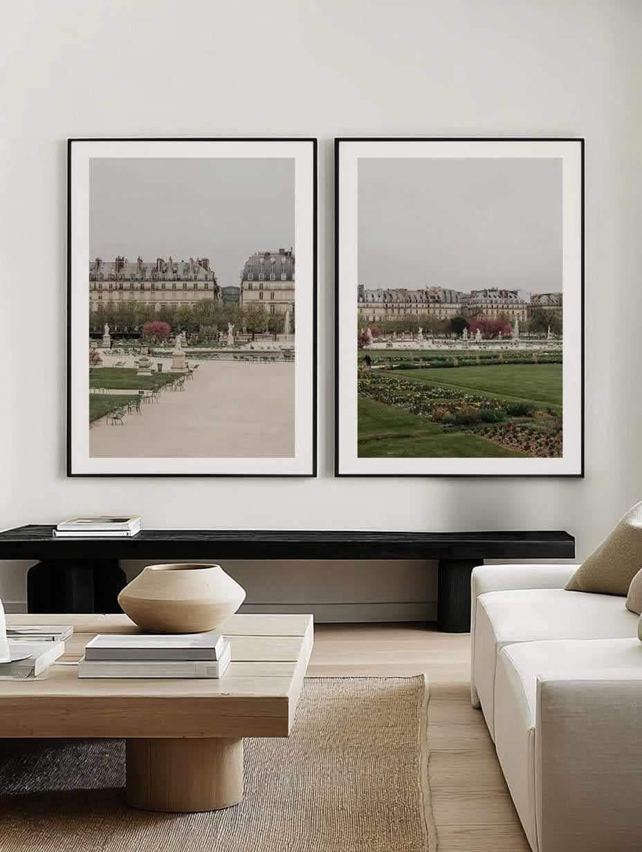 Luxembourg PT I & II by Jovani Demetrie Art Print Set of 2 | Matching Wall Art from Olive et Oriel where you can shop wallpaper and artworks online