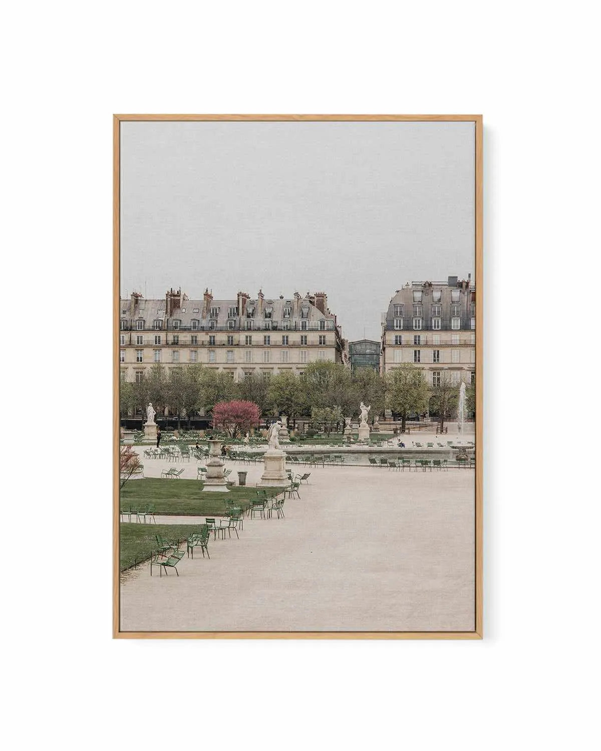 Luxembourg PT I by Jovani Demetrie | Framed Canvas Art Print from Olive et Oriel where you can shop wallpaper and artworks online