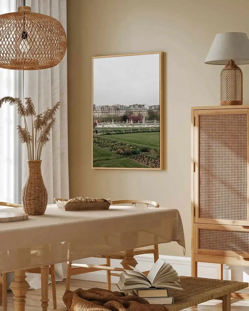 Luxembourg PT II by Jovani Demetrie | Framed Canvas Art Print from Olive et Oriel where you can shop wallpaper and artworks online