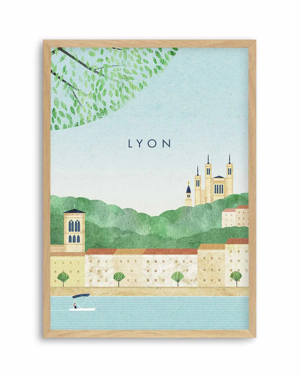 Lyon by Henry Rivers Art Print from Olive et Oriel where you can shop wallpaper and artworks online