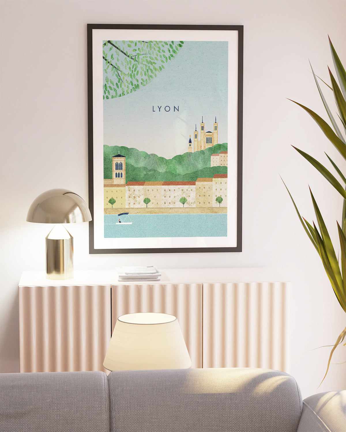 Lyon by Henry Rivers Art Print