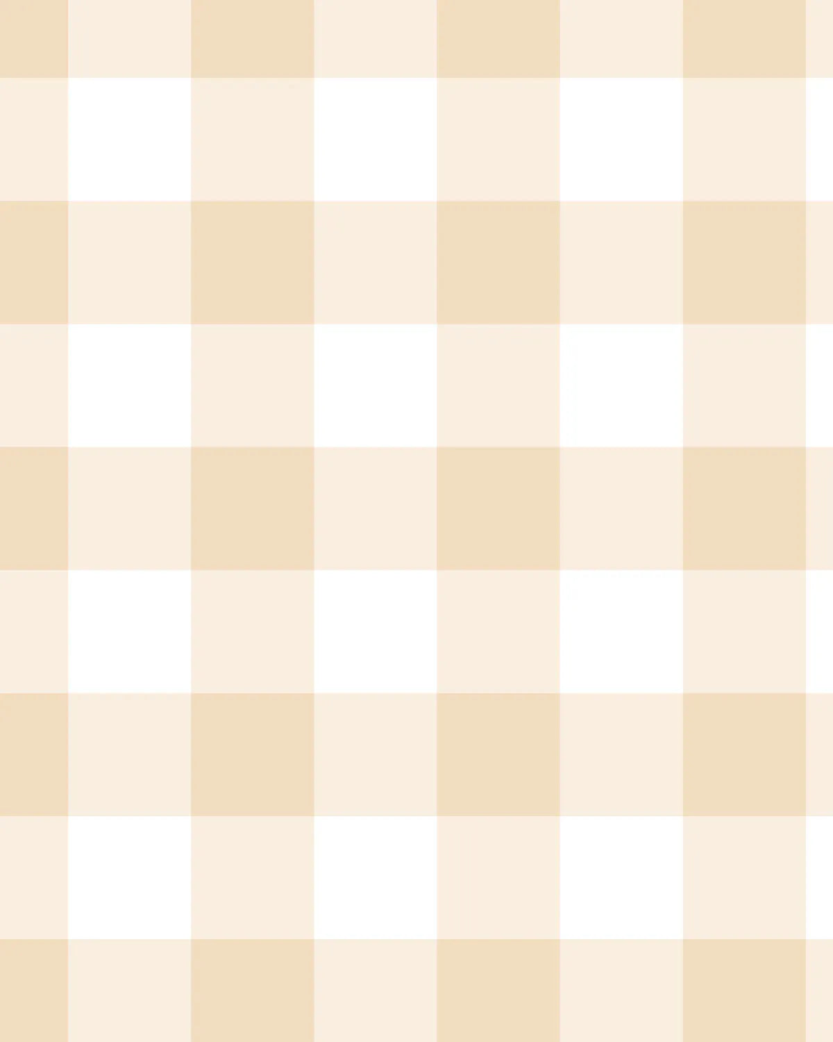 Medium Gingham Check Beige Wallpaper from Olive et Oriel where you can shop wallpaper and artworks online