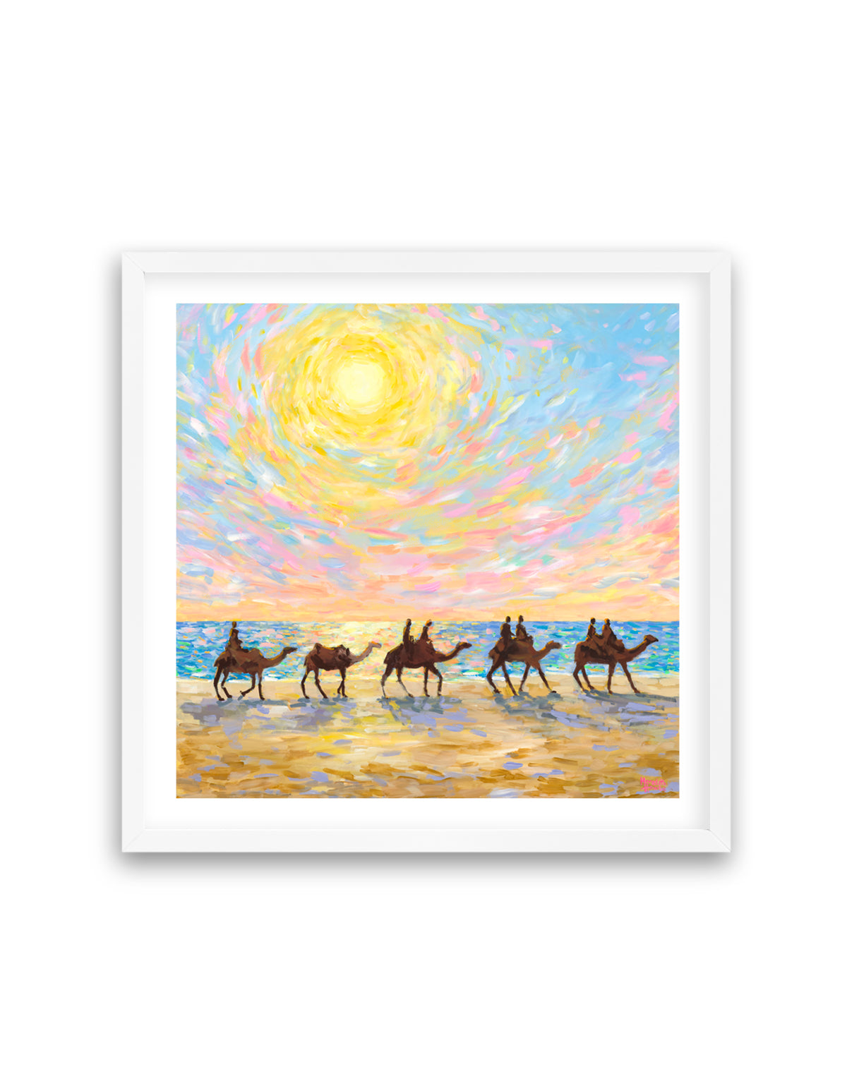 Mindil Beach Sunset with Camels by Meredith Howse | Art Print