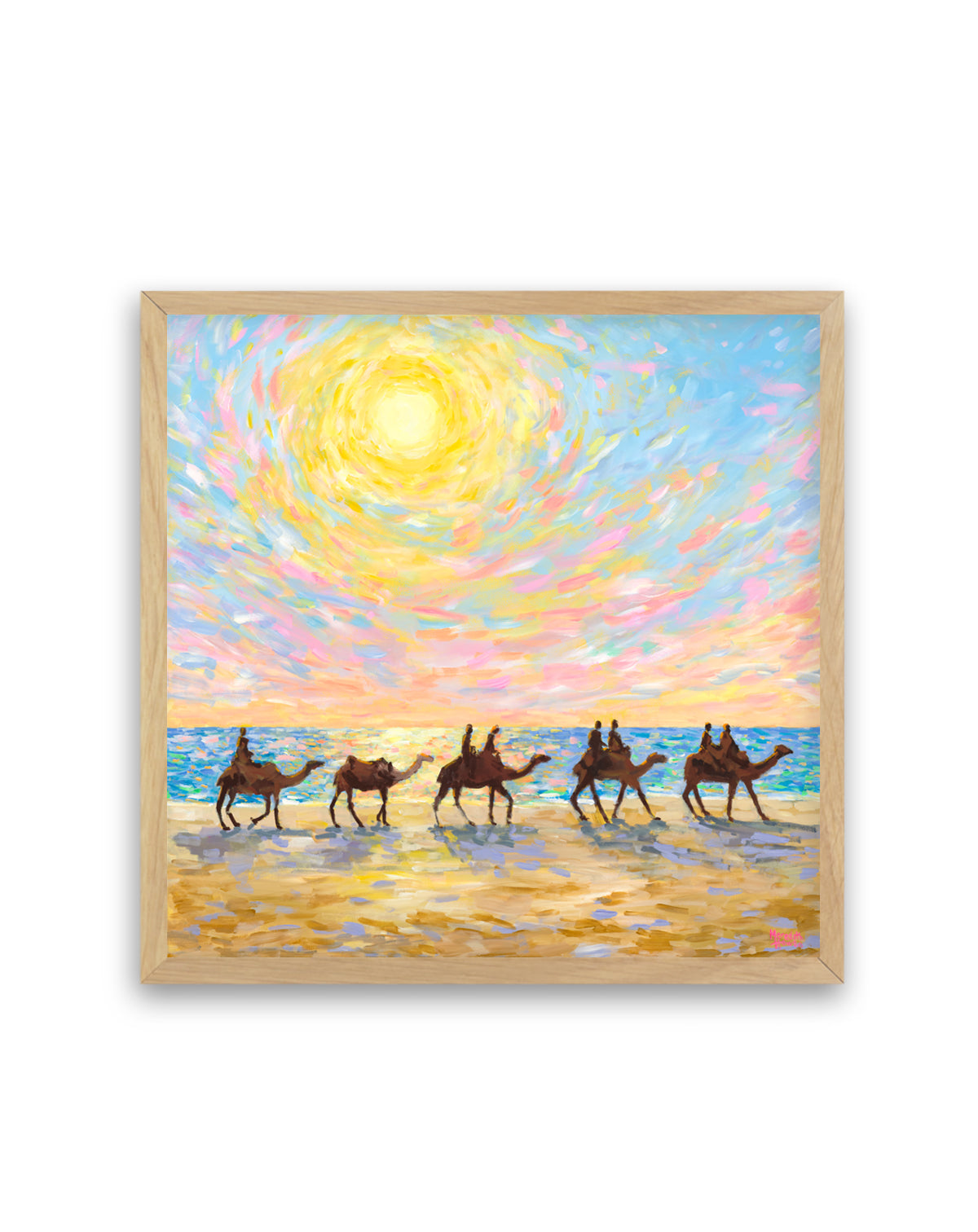 Mindil Beach Sunset with Camels by Meredith Howse | Art Print