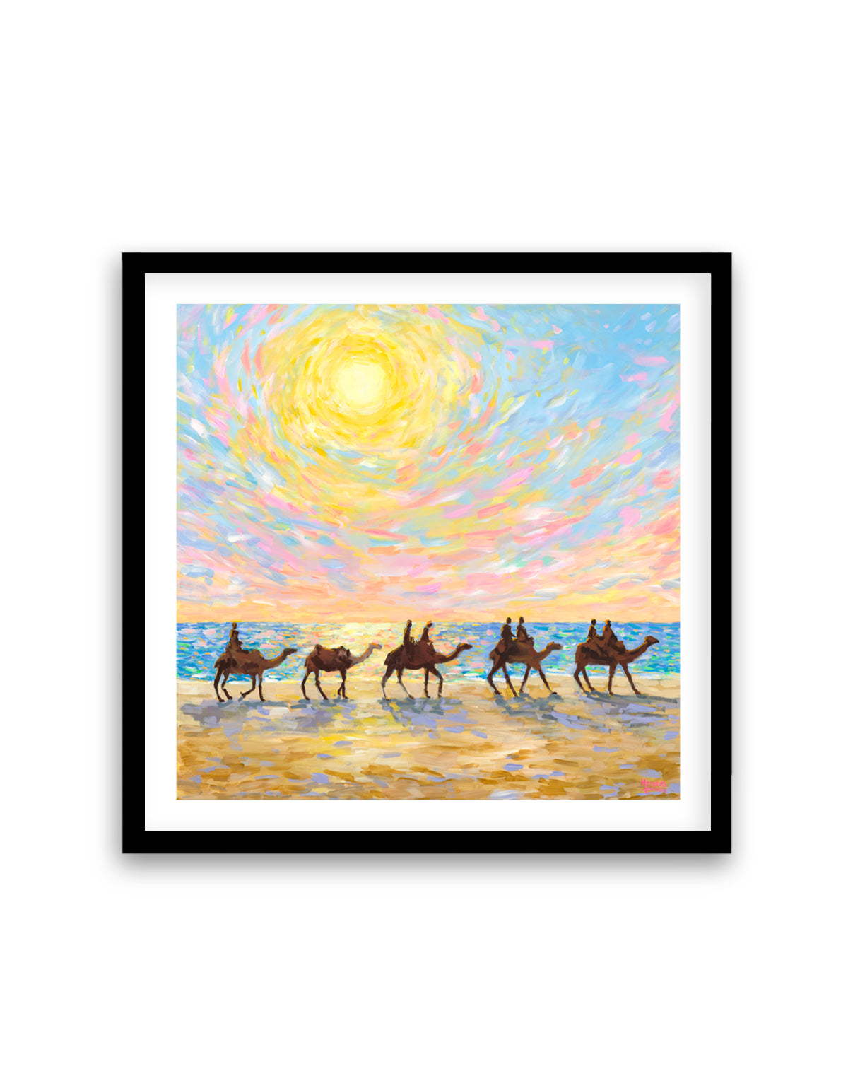 Mindil Beach Sunset with Camels by Meredith Howse | Art Print