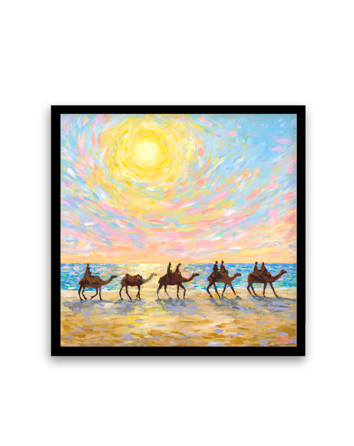 Mindil Beach Sunset with Camels by Meredith Howse | Art Print