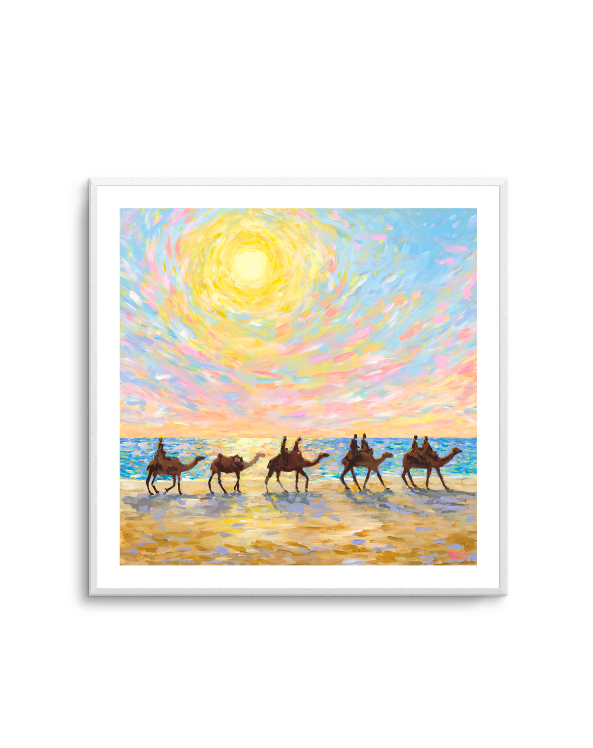 Mindil Beach Sunset with Camels by Meredith Howse | Art Print