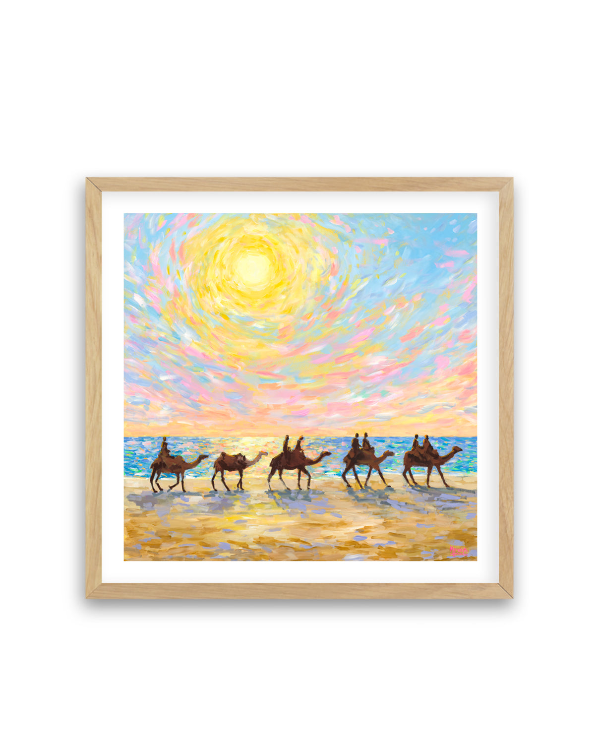 Mindil Beach Sunset with Camels by Meredith Howse | Art Print